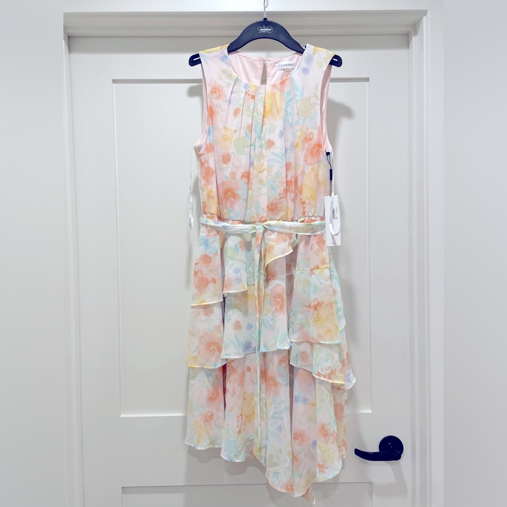 Calvin Klein Women’s Floral Dress. Size 12. NWT.
